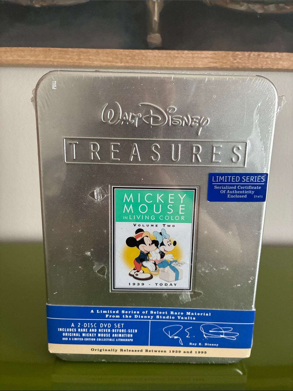 Sealed Walt Disney Treasures Mickey Mouse in Living Color volume 2